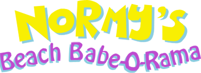 Normy's Beach Babe-O-Rama logo for Sega Genesis